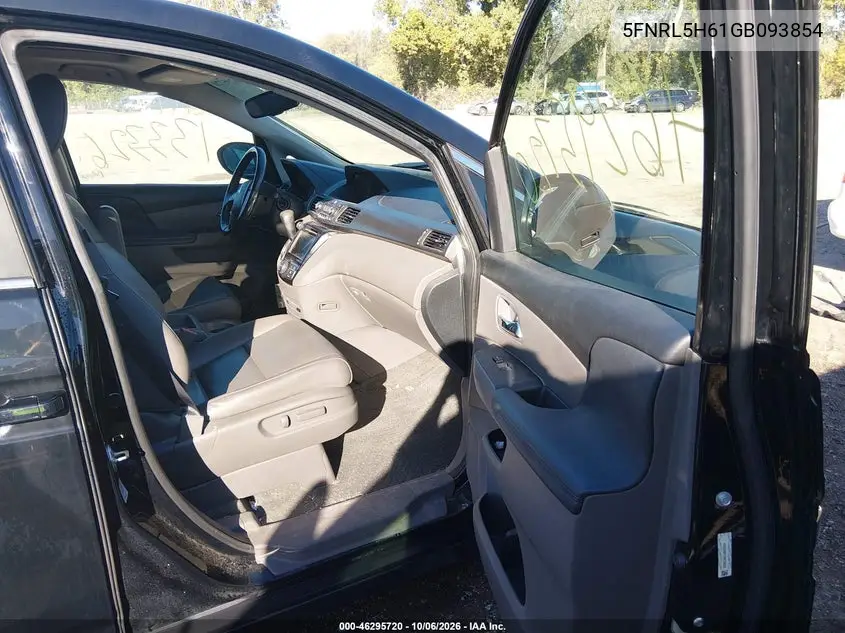 2016 HONDA ODYSSEY VIN 5FNRL5H61GB093854 — фото 5