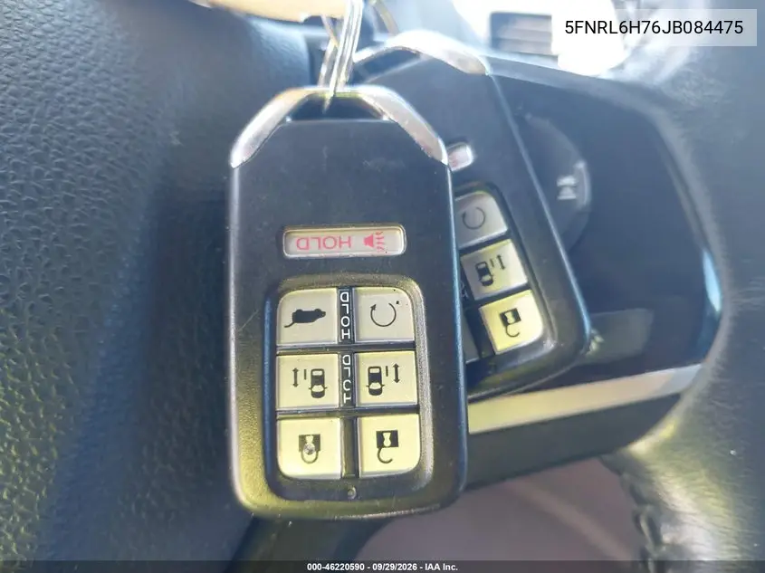 2018 HONDA ODYSSEY VIN 5FNRL6H76JB084475 — фото 11