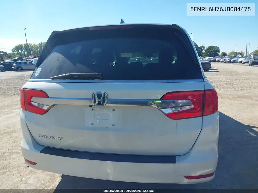 2018 HONDA ODYSSEY VIN 5FNRL6H76JB084475 — фото 16