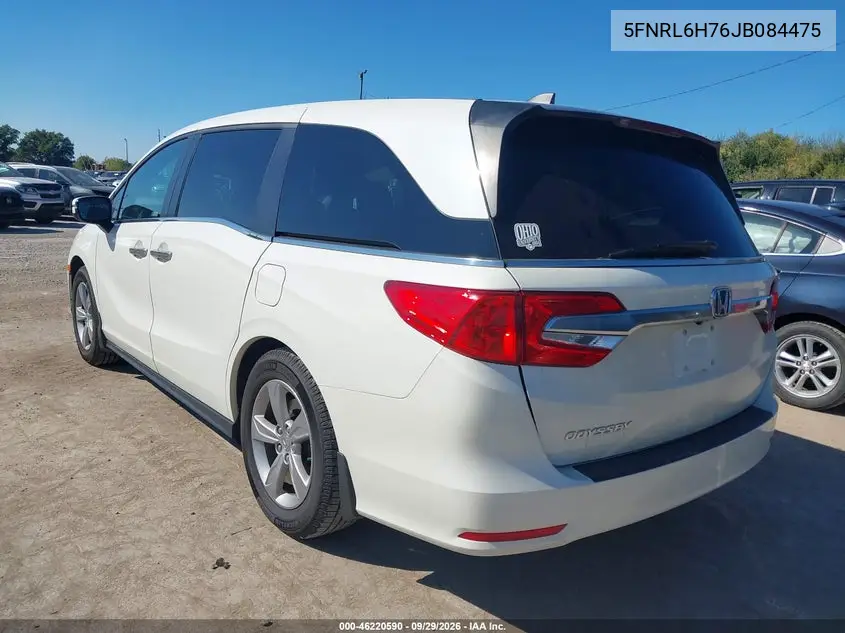 2018 HONDA ODYSSEY VIN 5FNRL6H76JB084475 — фото 3