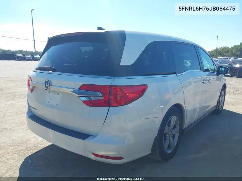 2018 HONDA ODYSSEY VIN 5FNRL6H76JB084475 — фото 4