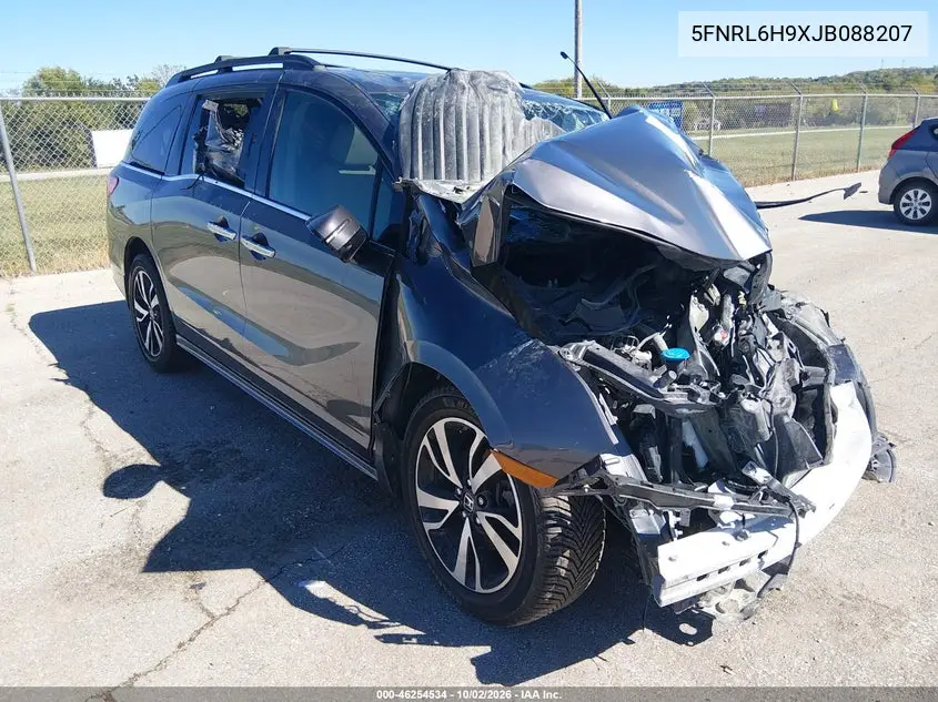HONDA ODYSSEY 2018, VIN 5FNRL6H9XJB088207