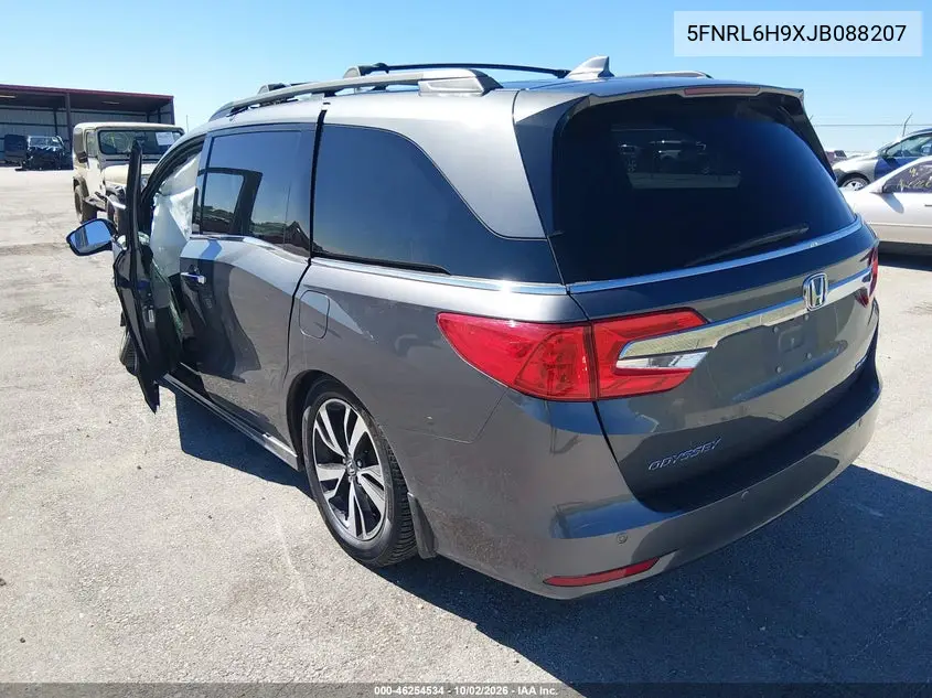 2018 HONDA ODYSSEY VIN 5FNRL6H9XJB088207 — фото 3
