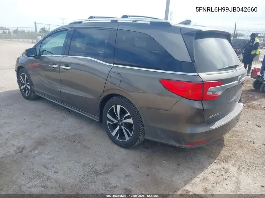 2018 HONDA ODYSSEY VIN 5FNRL6H99JB042660 — фото 3