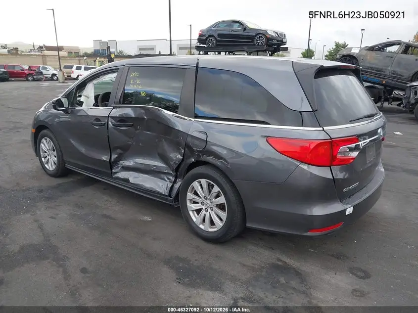 2018 HONDA ODYSSEY VIN 5FNRL6H23JB050921 — фото 3