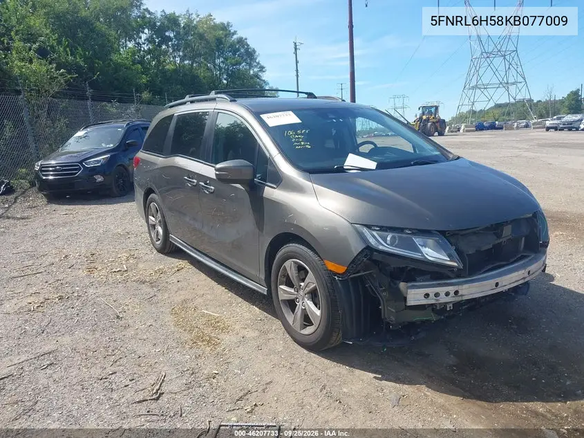 HONDA ODYSSEY 2019, VIN 5FNRL6H58KB077009