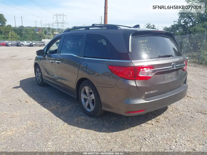 2019 HONDA ODYSSEY VIN 5FNRL6H58KB077009 — фото 3
