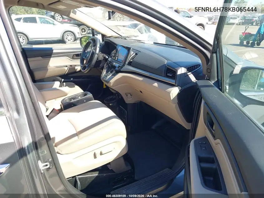 2019 HONDA ODYSSEY VIN 5FNRL6H78KB065444 — фото 5