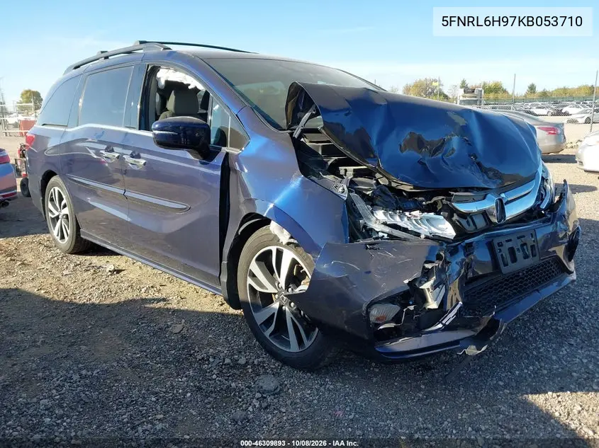HONDA ODYSSEY 2019, VIN 5FNRL6H97KB053710