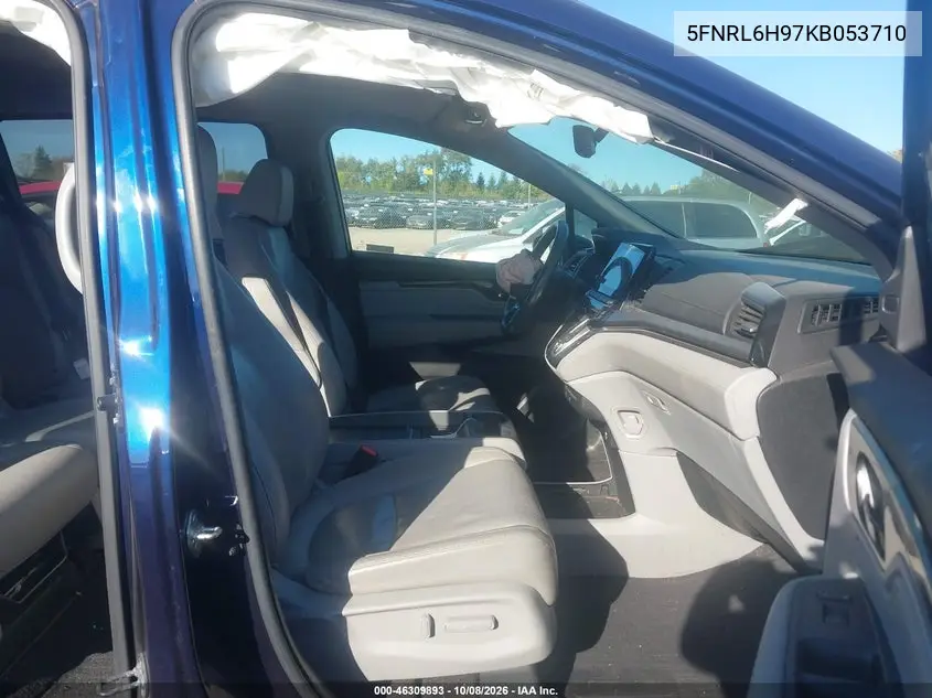 2019 HONDA ODYSSEY VIN 5FNRL6H97KB053710 — фото 5