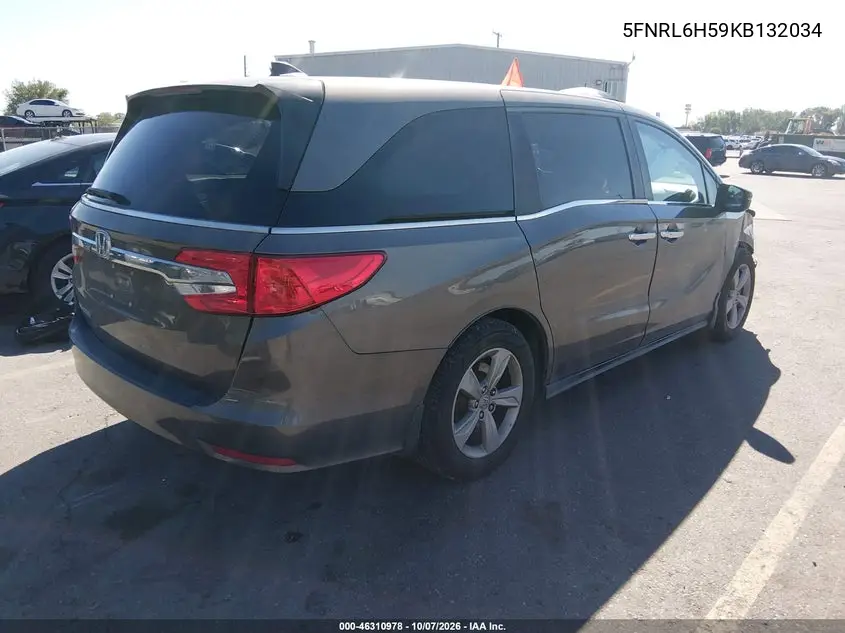 2019 HONDA ODYSSEY VIN 5FNRL6H59KB132034 — фото 4