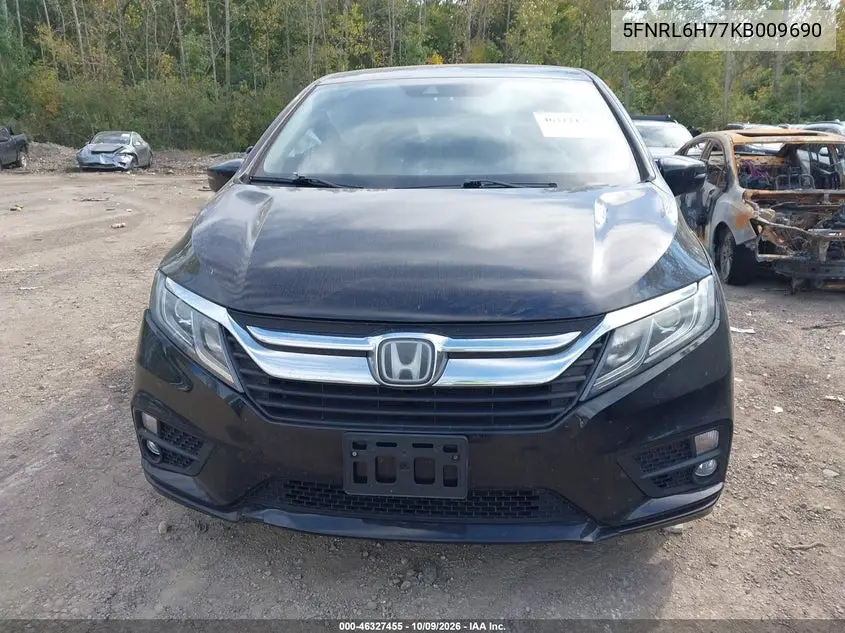 2019 HONDA ODYSSEY VIN 5FNRL6H77KB009690 — фото 12