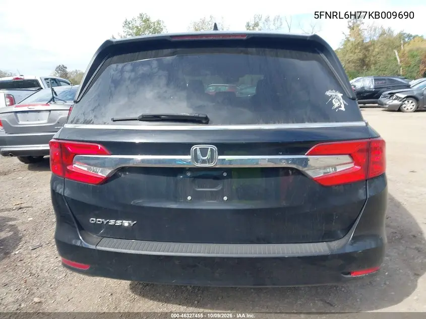 2019 HONDA ODYSSEY VIN 5FNRL6H77KB009690 — фото 16
