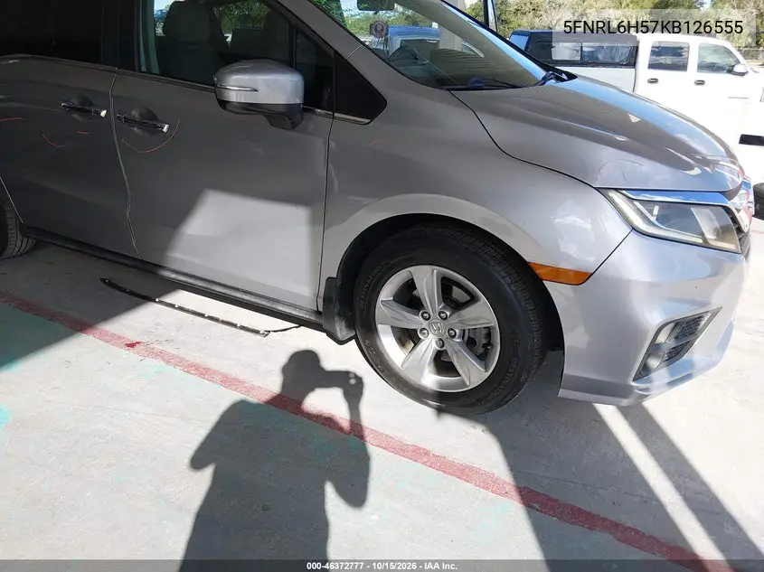 HONDA ODYSSEY 2019, VIN 5FNRL6H57KB126555