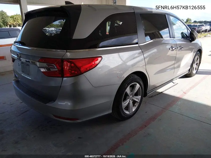 2019 HONDA ODYSSEY VIN 5FNRL6H57KB126555 — фото 4