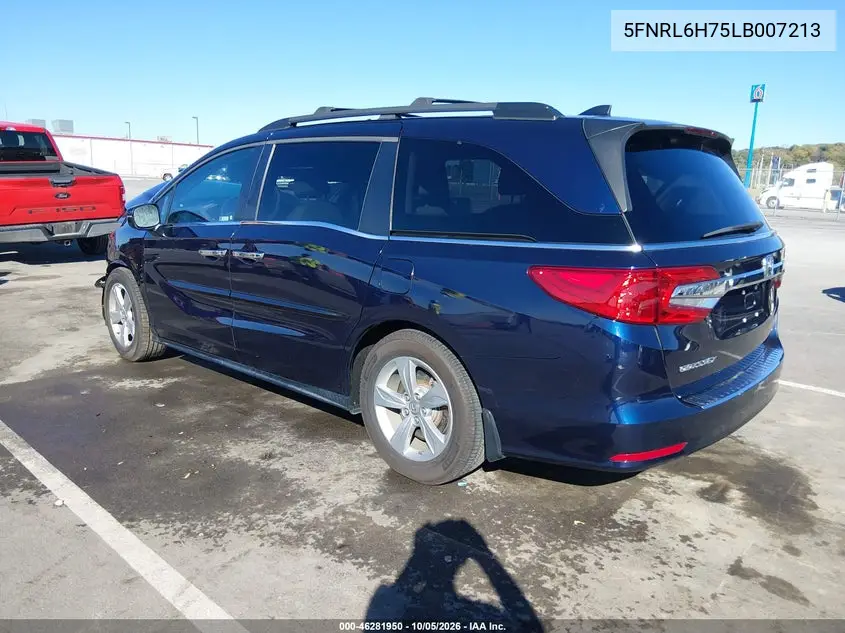 2020 HONDA ODYSSEY VIN 5FNRL6H75LB007213 — фото 3