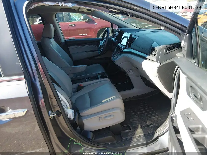 2020 HONDA ODYSSEY VIN 5FNRL6H84LB001539 — фото 5