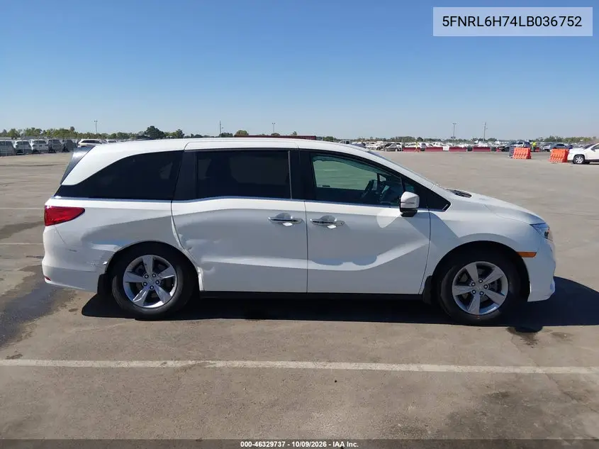 2020 HONDA ODYSSEY VIN 5FNRL6H74LB036752 — фото 13
