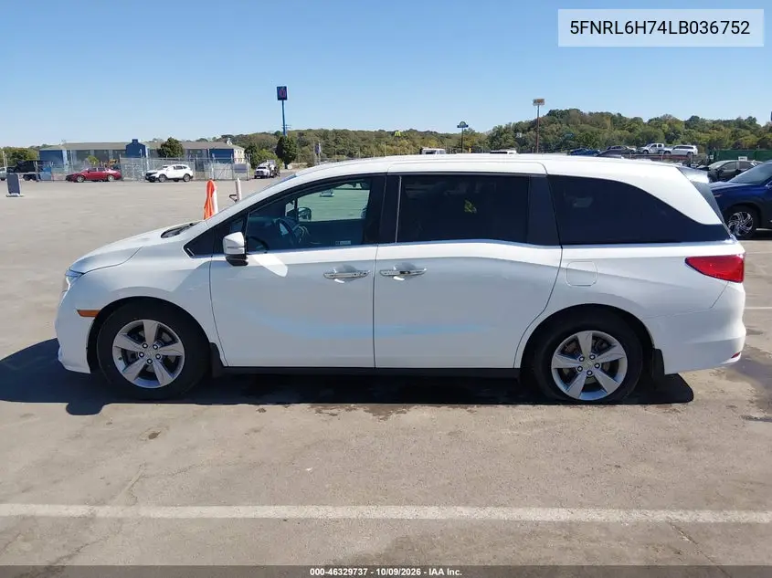 2020 HONDA ODYSSEY VIN 5FNRL6H74LB036752 — фото 14