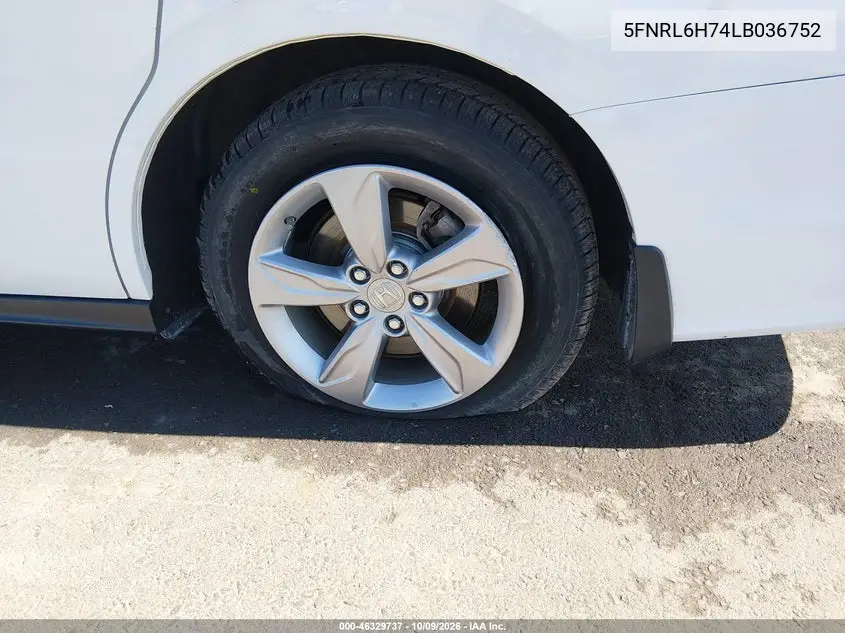 2020 HONDA ODYSSEY VIN 5FNRL6H74LB036752 — фото 17