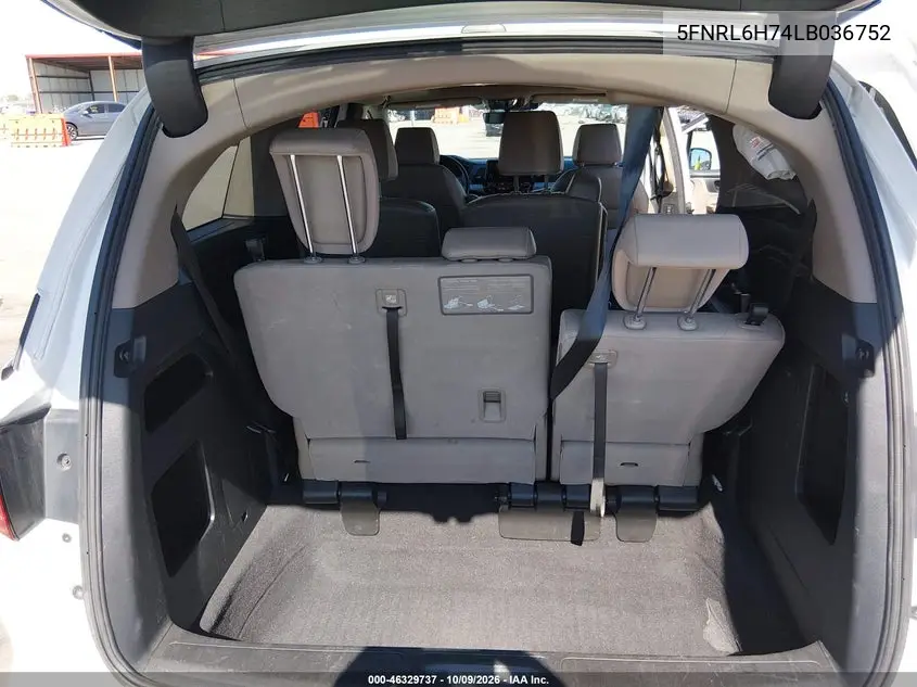 2020 HONDA ODYSSEY VIN 5FNRL6H74LB036752 — фото 18