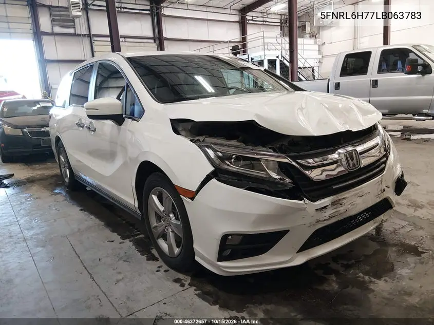 HONDA ODYSSEY 2020, VIN 5FNRL6H77LB063783