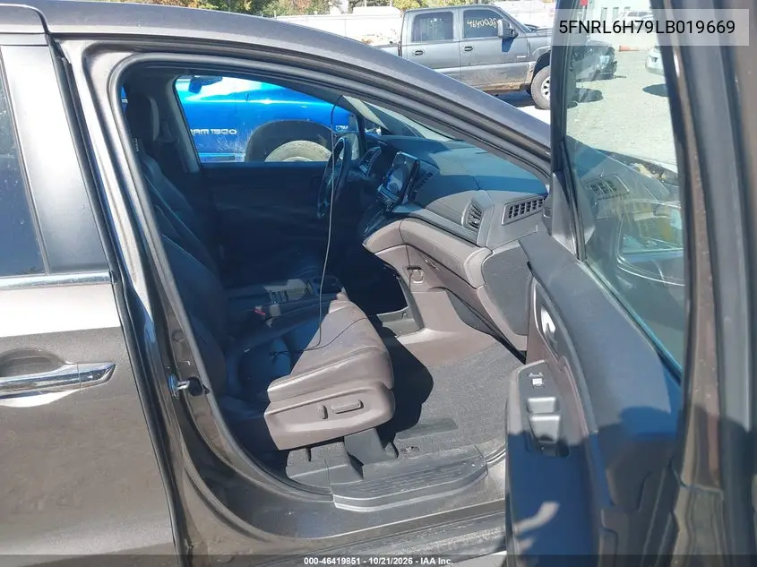 2020 HONDA ODYSSEY VIN 5FNRL6H79LB019669 — фото 5