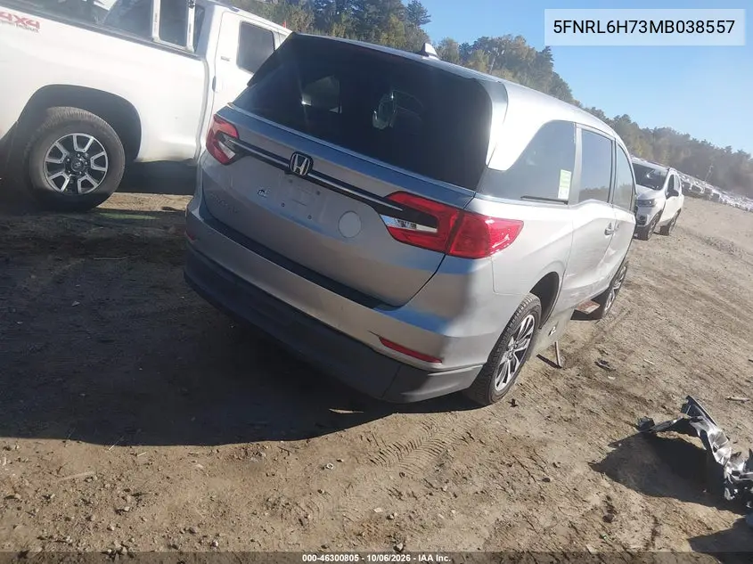 2021 HONDA ODYSSEY VIN 5FNRL6H73MB038557 — фото 4