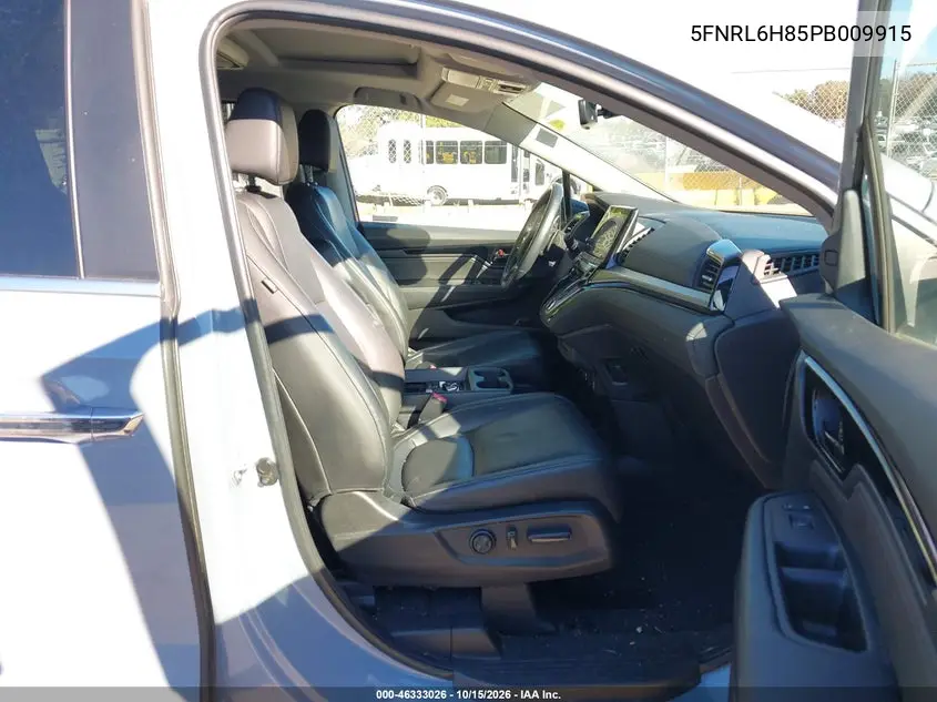 2023 HONDA ODYSSEY VIN 5FNRL6H85PB009915 — фото 5