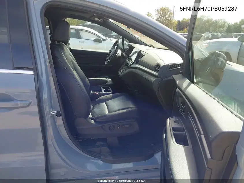 2023 HONDA ODYSSEY VIN 5FNRL6H70PB059287 — фото 5