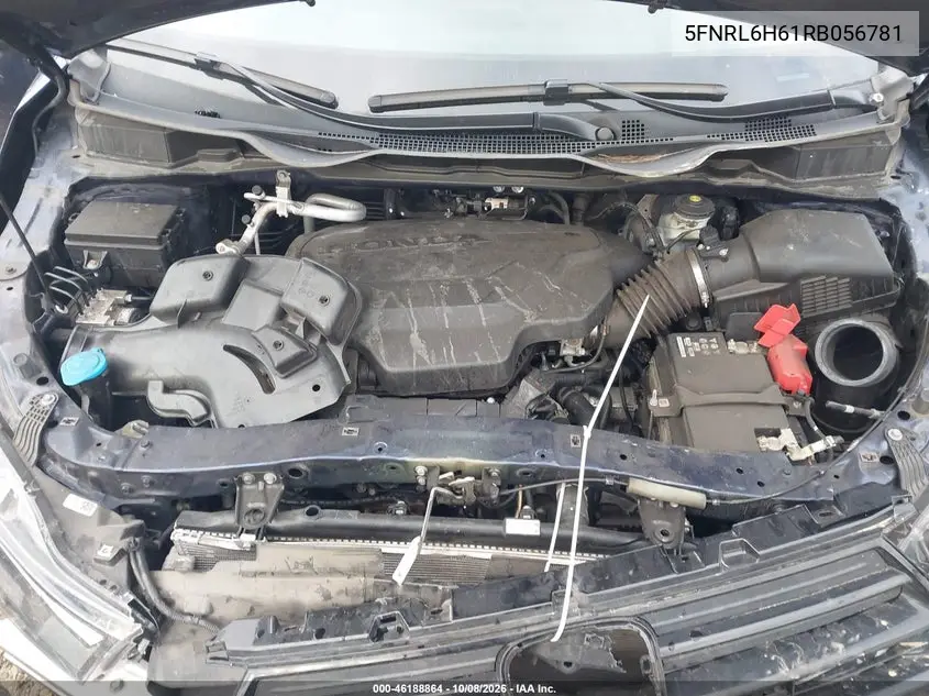 2024 HONDA ODYSSEY VIN 5FNRL6H61RB056781 — фото 10