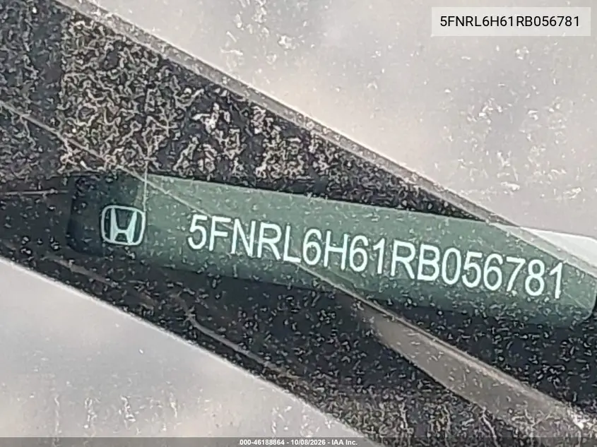 2024 HONDA ODYSSEY VIN 5FNRL6H61RB056781 — фото 17