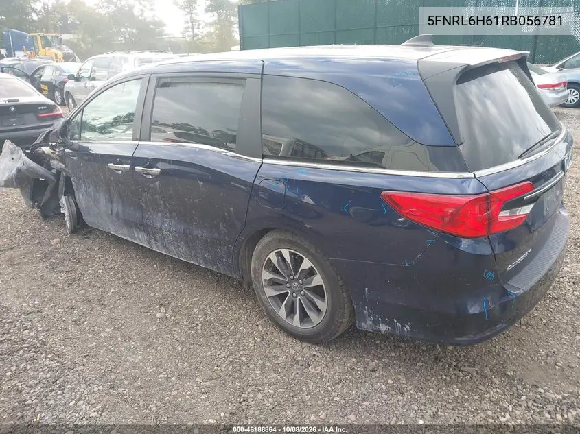 2024 HONDA ODYSSEY VIN 5FNRL6H61RB056781 — фото 3