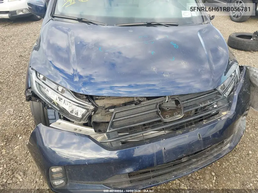 2024 HONDA ODYSSEY VIN 5FNRL6H61RB056781 — фото 6