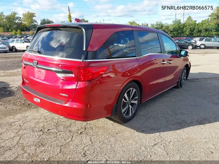 2024 HONDA ODYSSEY VIN 5FNRL6H82RB066575 — фото 4