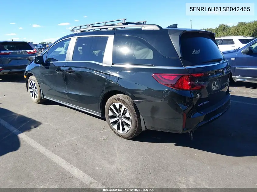2025 HONDA ODYSSEY VIN 5FNRL6H61SB042465 — фото 3
