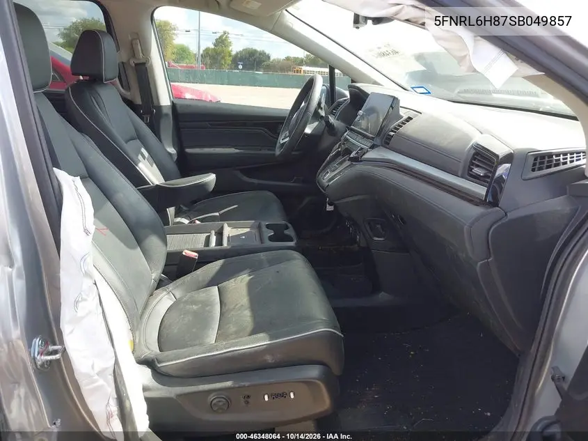 2025 HONDA ODYSSEY VIN 5FNRL6H87SB049857 — фото 5