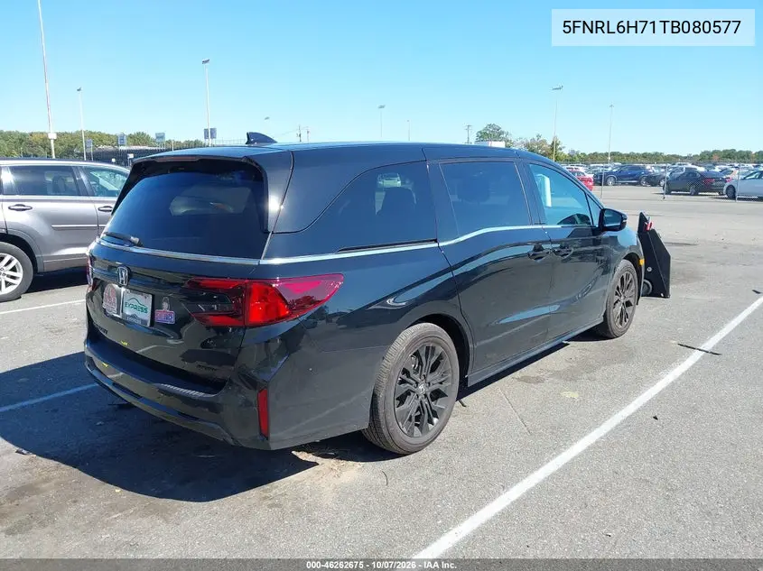 2026 HONDA ODYSSEY VIN 5FNRL6H71TB080577 — фото 4