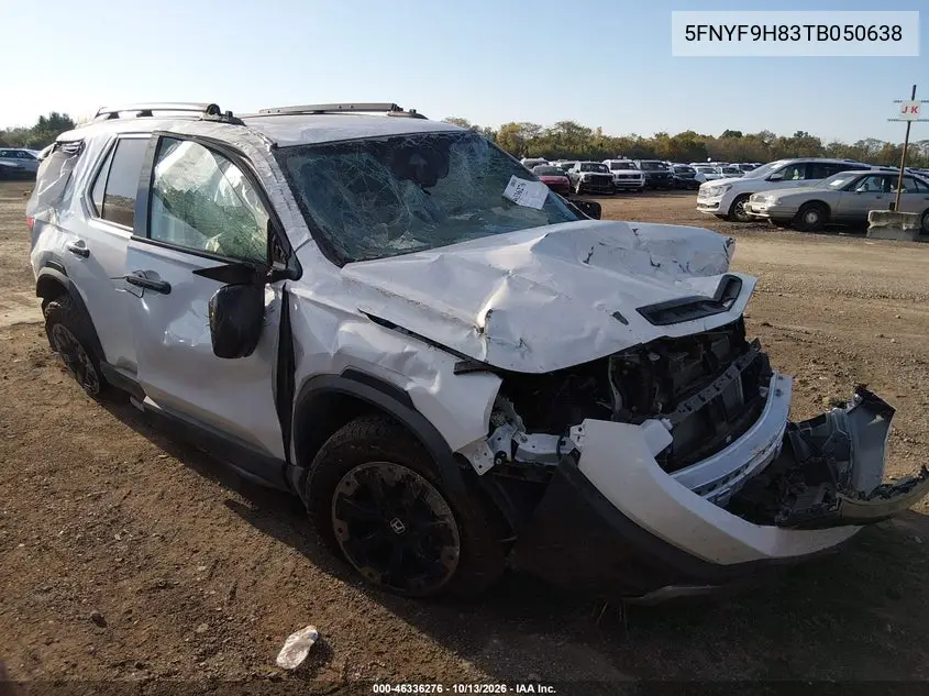 HONDA PASSPORT 2026, VIN 5FNYF9H83TB050638