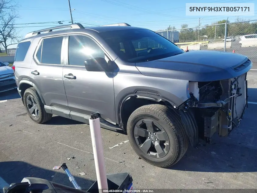 HONDA PASSPORT 2026, VIN 5FNYF9H3XTB057171