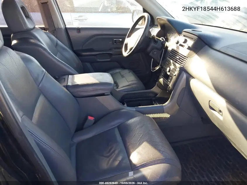 2004 HONDA PILOT VIN 2HKYF18544H613688 — фото 5