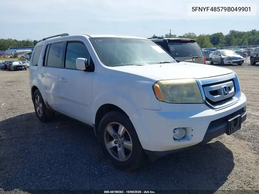 HONDA PILOT 2009, VIN 5FNYF48579B049901