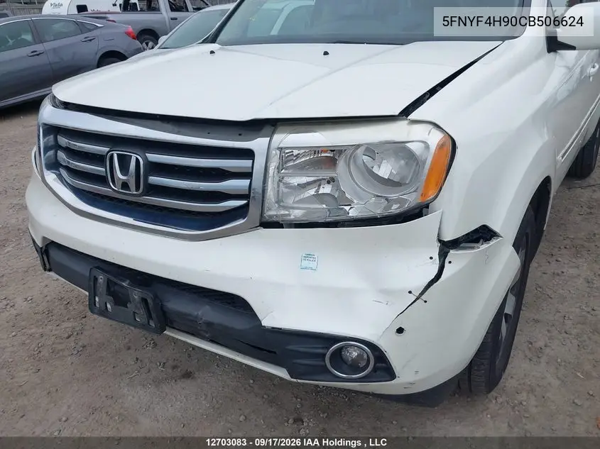 2012 HONDA PILOT VIN 5FNYF4H90CB506624 — фото 18
