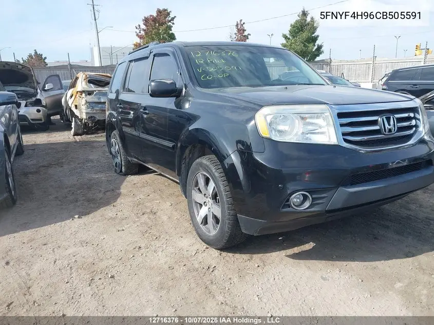 HONDA PILOT 2012, VIN 5FNYF4H96CB505591