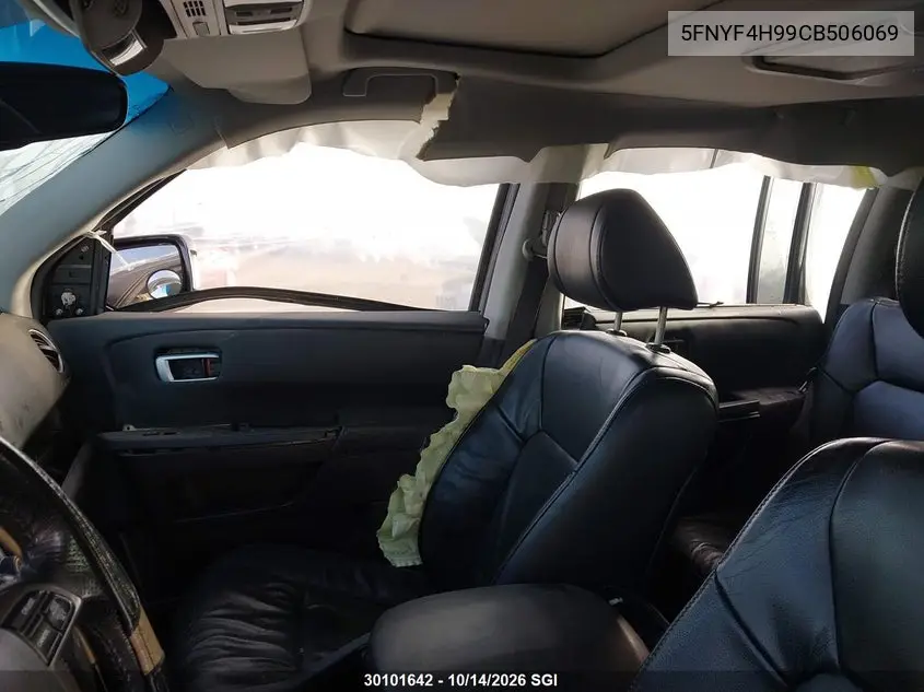 2012 HONDA PILOT VIN 5FNYF4H99CB506069 — фото 14
