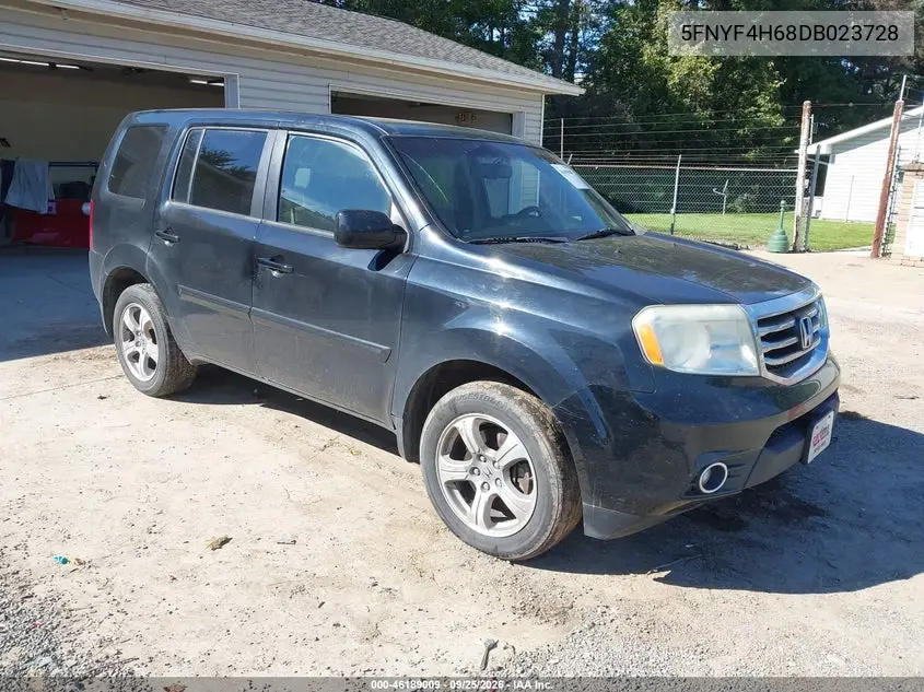 HONDA PILOT 2013, VIN 5FNYF4H68DB023728