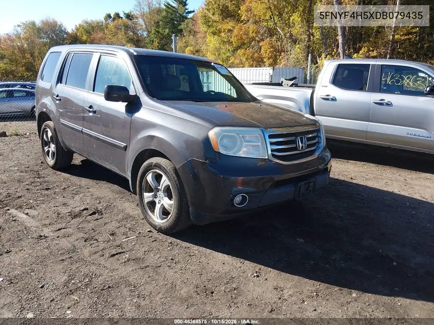 HONDA PILOT 2013, VIN 5FNYF4H5XDB079435