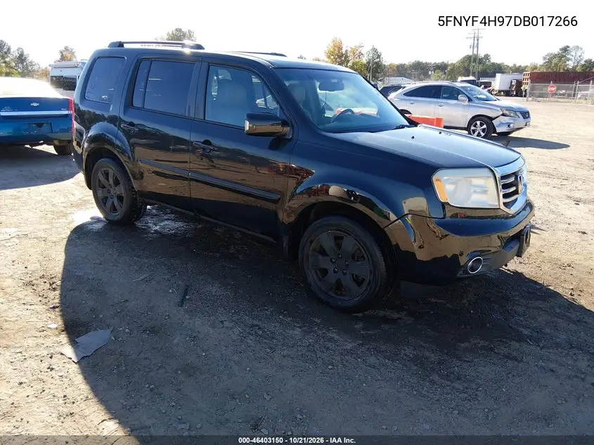 HONDA PILOT 2013, VIN 5FNYF4H97DB017266