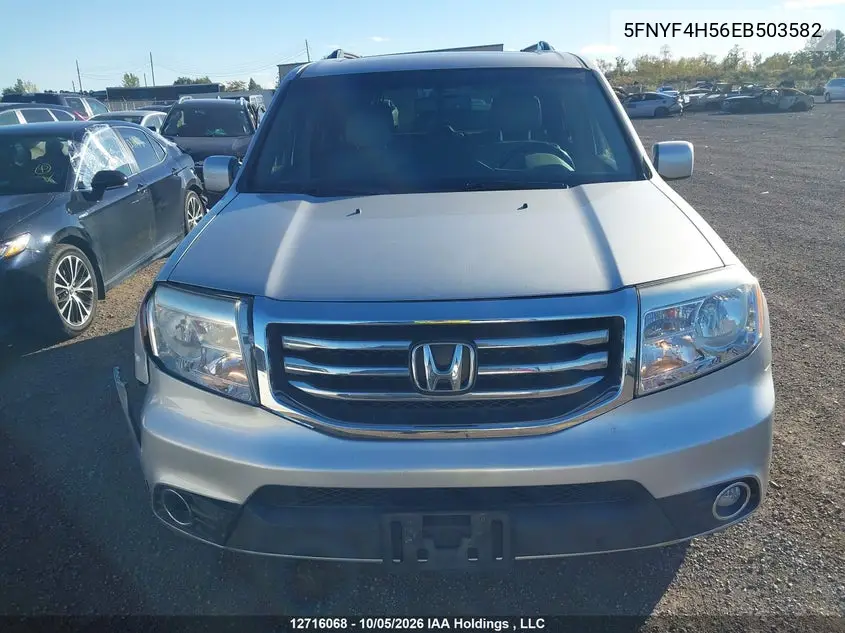 2014 HONDA PILOT VIN 5FNYF4H56EB503582 — фото 12