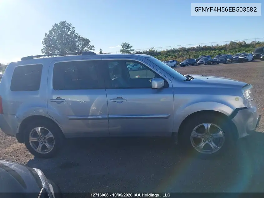 2014 HONDA PILOT VIN 5FNYF4H56EB503582 — фото 13